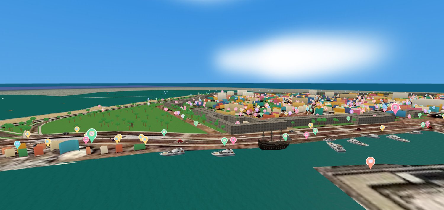 Drone Cartagena 3D